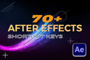 After effects shortcut keys