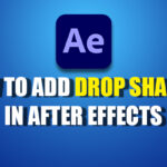 how to add drop shadow in after effects